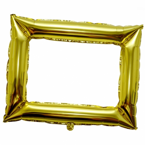 Party Photo Frame 1 pc Gold